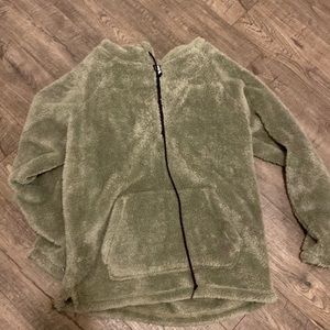 Victoria Secret Pink sherpa jacket size m